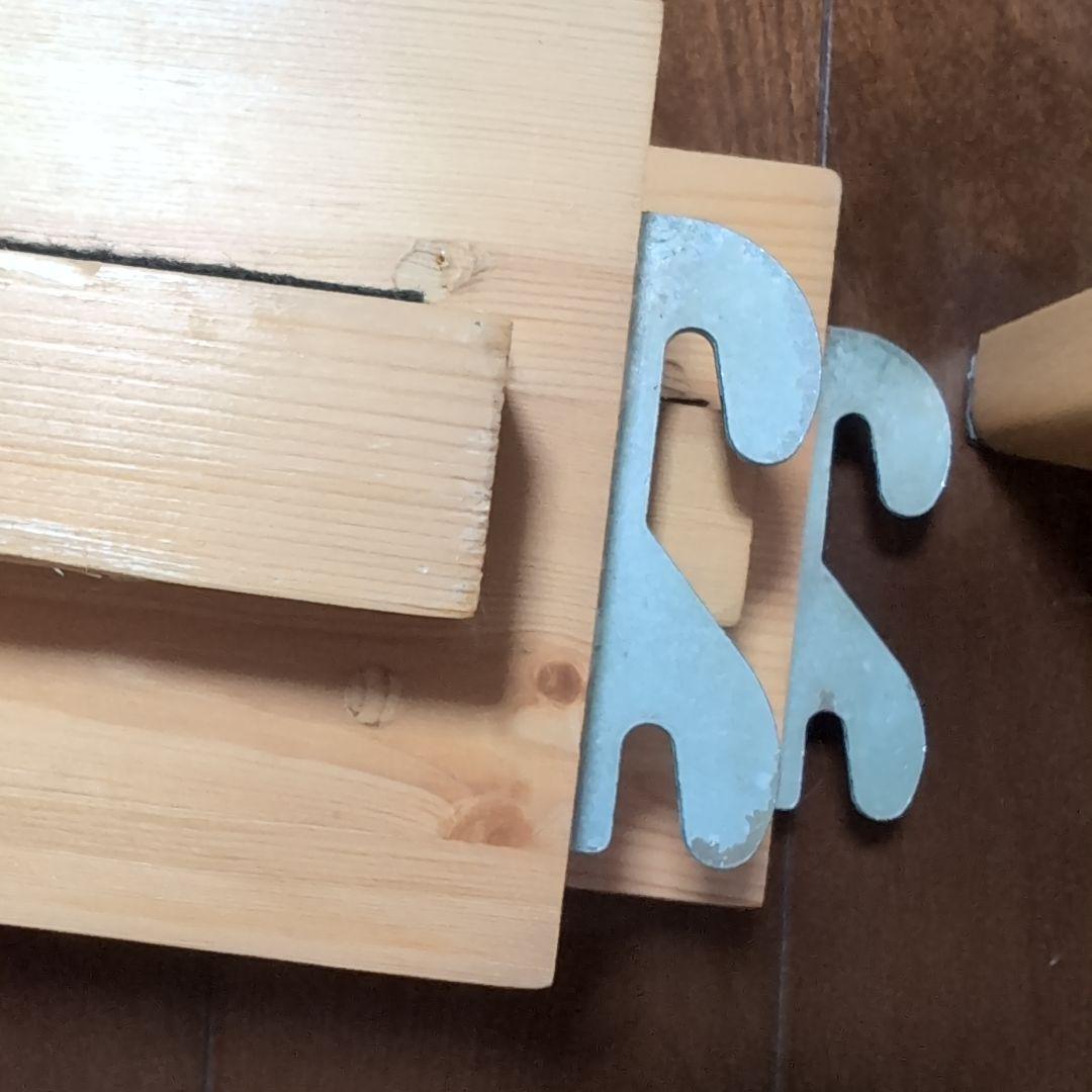 【引き取り限定/要コメント】無印良品　パイン材　ベッドフレーム　　シングル