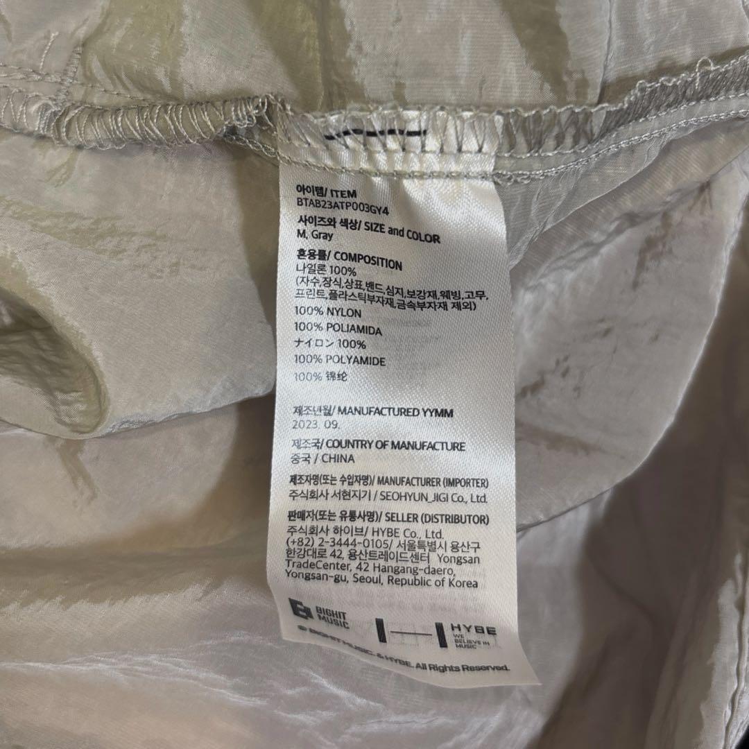 BTS JK/ジョングク「SEVEN」公式グッズ　ボタンシャツ　トレカ付