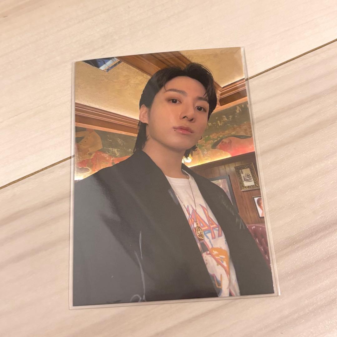 BTS JK/ジョングク「SEVEN」公式グッズ　ボタンシャツ　トレカ付