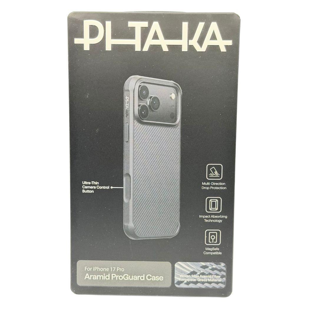 PITAKA iPhone17 Pro ProGuard耐衝撃ケース 600D黒
