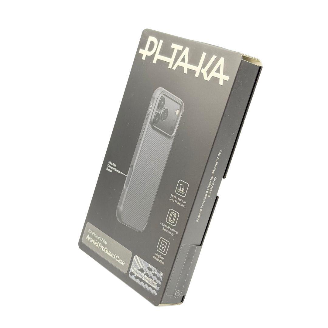 PITAKA iPhone17 Pro ProGuard耐衝撃ケース 600D黒