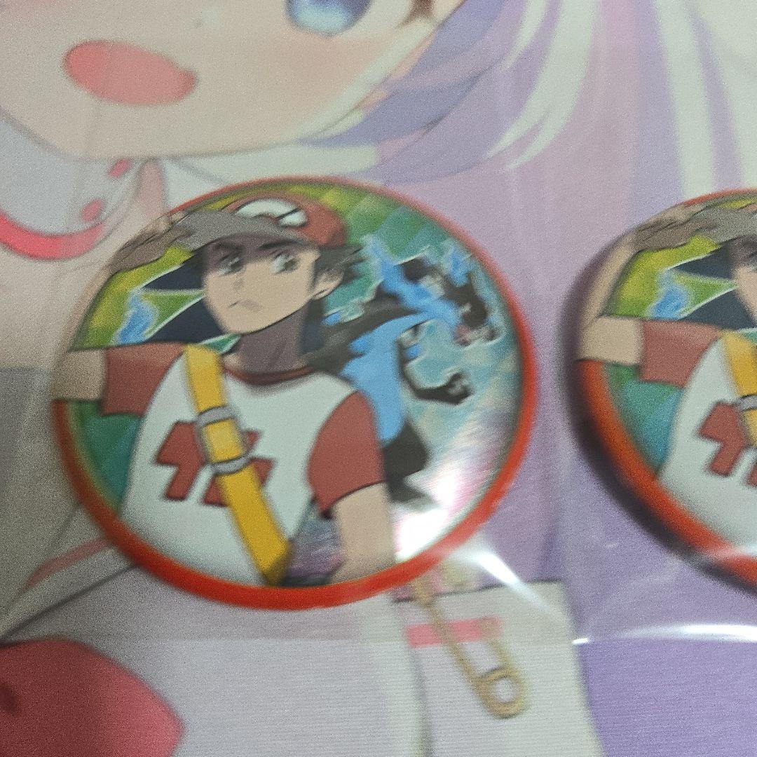 レッド＆メガリザードンX 缶バッジコレクション　2個