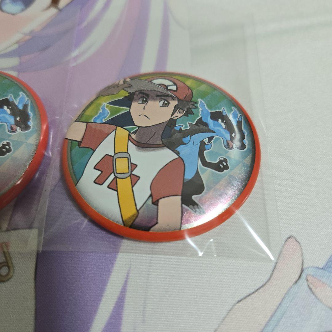 レッド＆メガリザードンX 缶バッジコレクション　2個