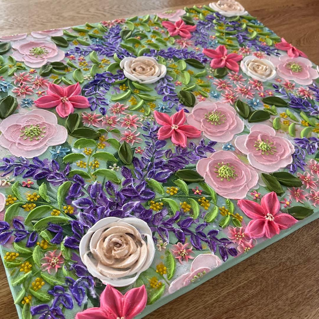 ラベンダー ボタニカルアート フラワーアート 花図鑑 ラベンダーの絵