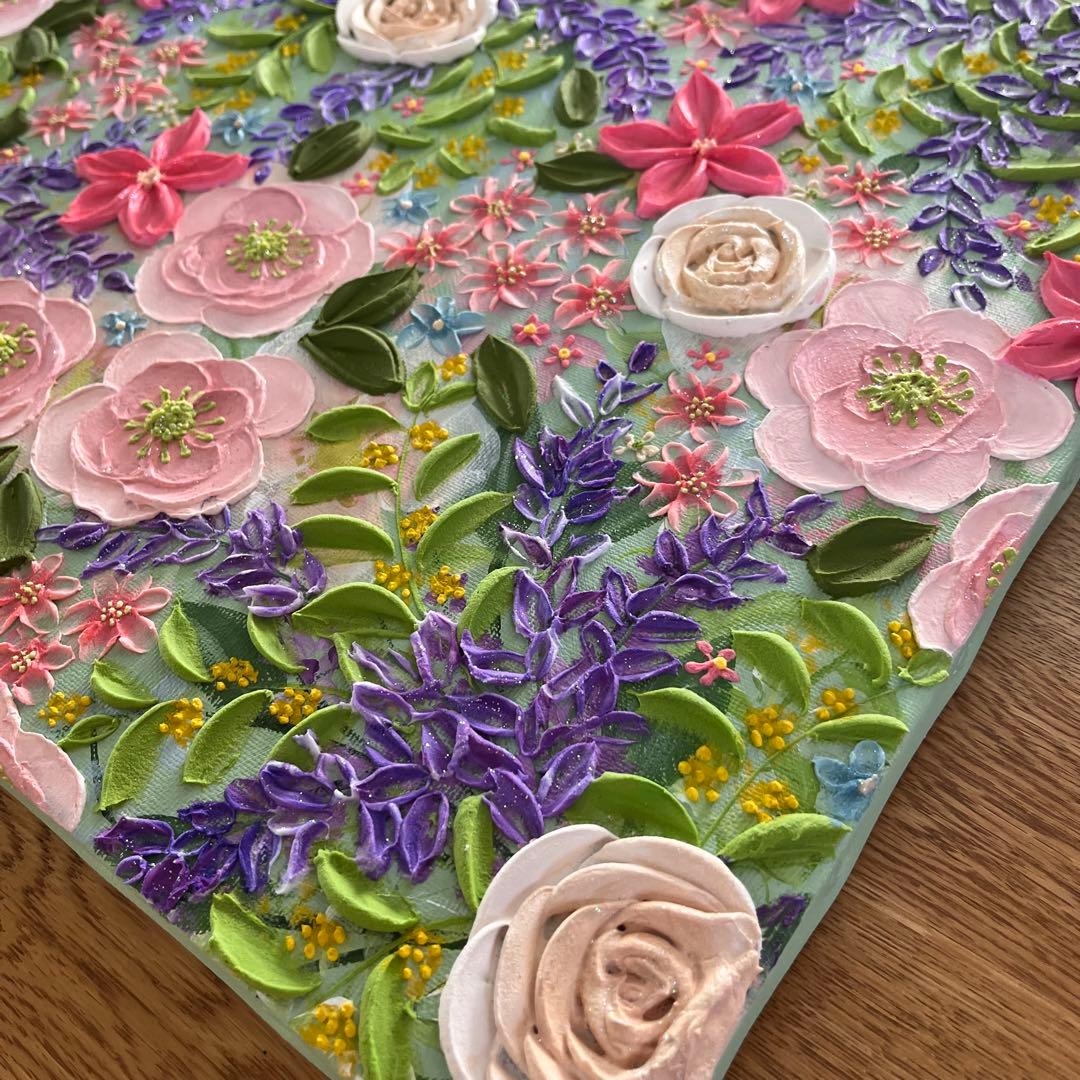 ラベンダー ボタニカルアート フラワーアート 花図鑑 ラベンダーの絵