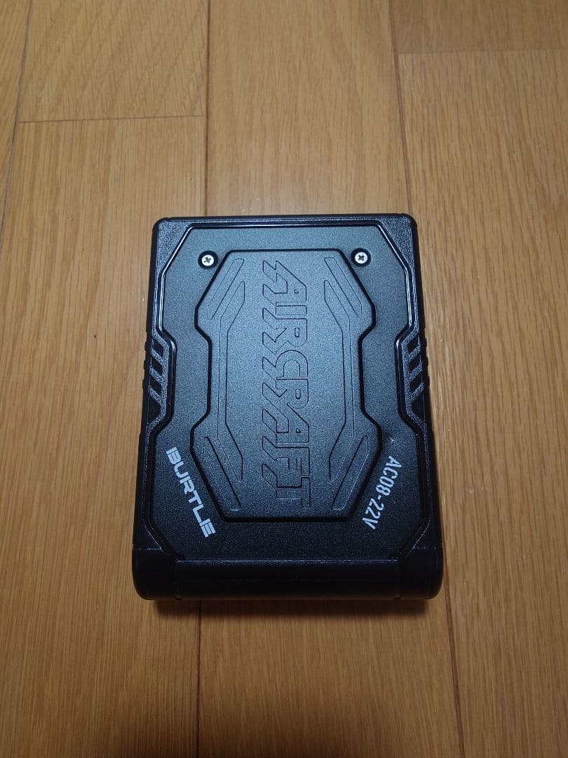 エアクラフト　バートル2024年モデルセット（バッテリー2個）ブラック AC08