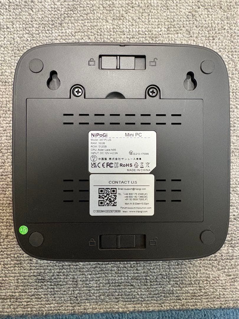 NiPoGi Mini PC 本体