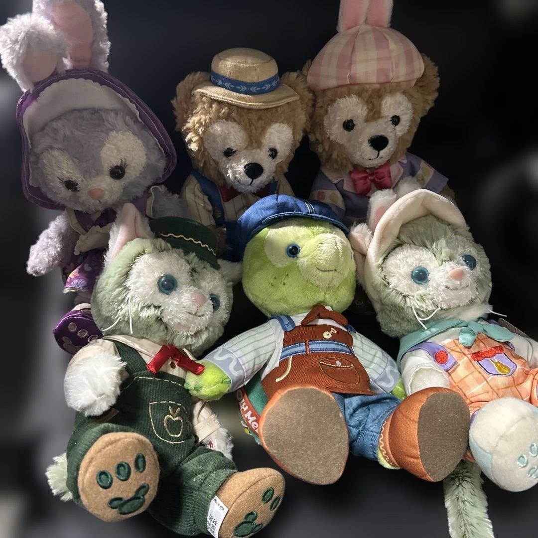 上海ディズニー　ぬいぐるみ　6体セット