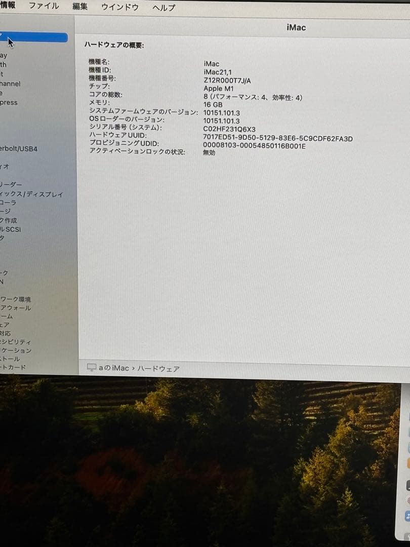 Apple iMac M1 ホワイト 24インチ 16GB 1TB