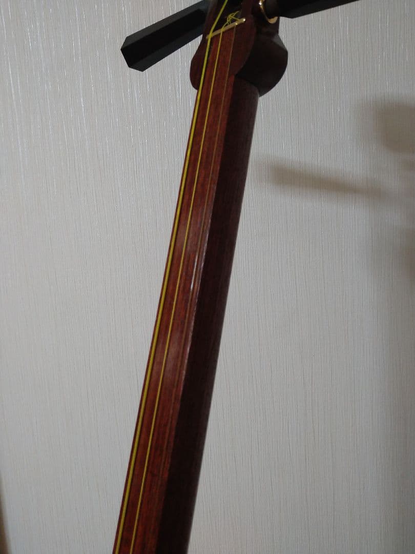 エレキ使用　津軽三味線　夢絃21　ストラップピン付き　即使用可能！