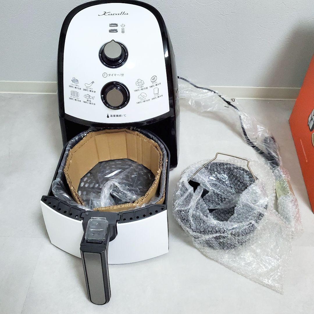 【未使用箱入】ショップジャパン　Karalla　カラーラ　ノンフライヤー調理器具
