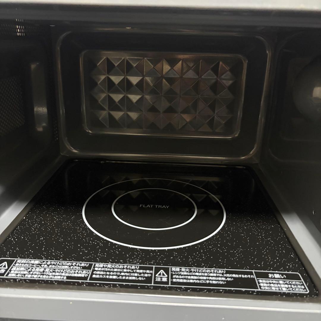 中古　TOSHIBA ER-WS17 単機能電子レンジ　取説付き