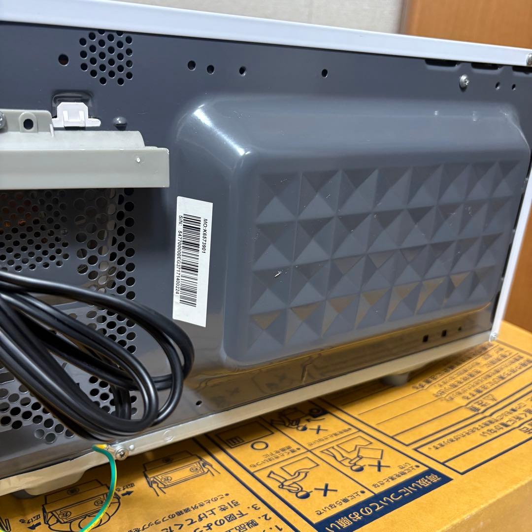 中古　TOSHIBA ER-WS17 単機能電子レンジ　取説付き