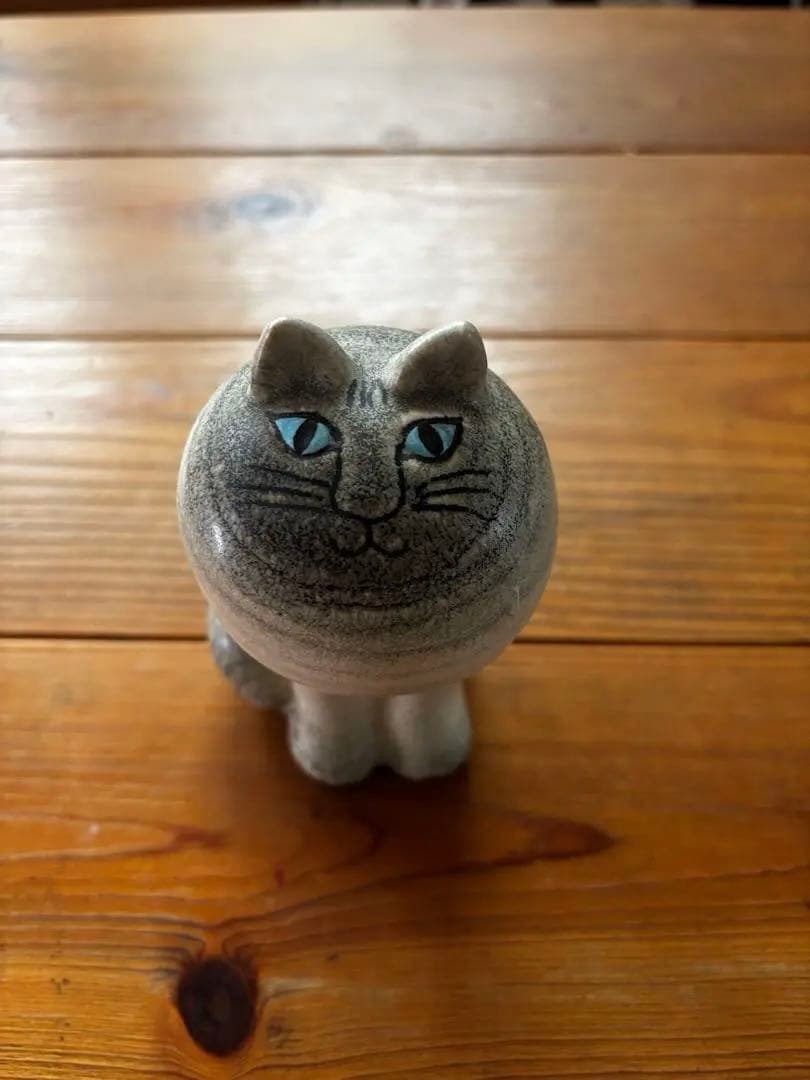 リサラーソン　猫　置物　北欧インテリア