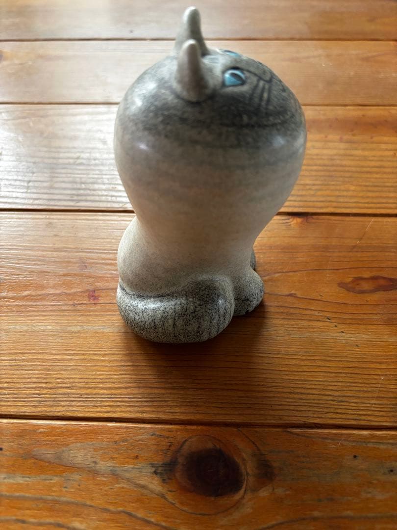 リサラーソン　猫　置物　北欧インテリア