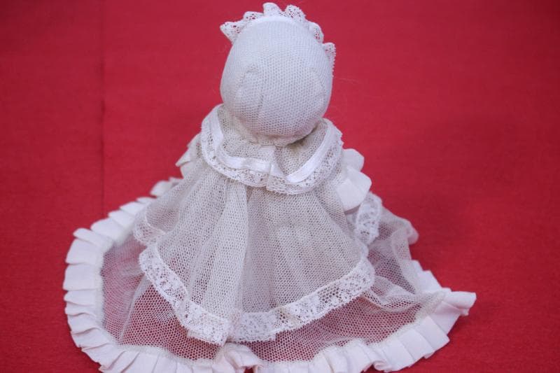 ◆ビスクドール　カワ(・∀・)イイ!!　高さ約13㎝◆アンティーク