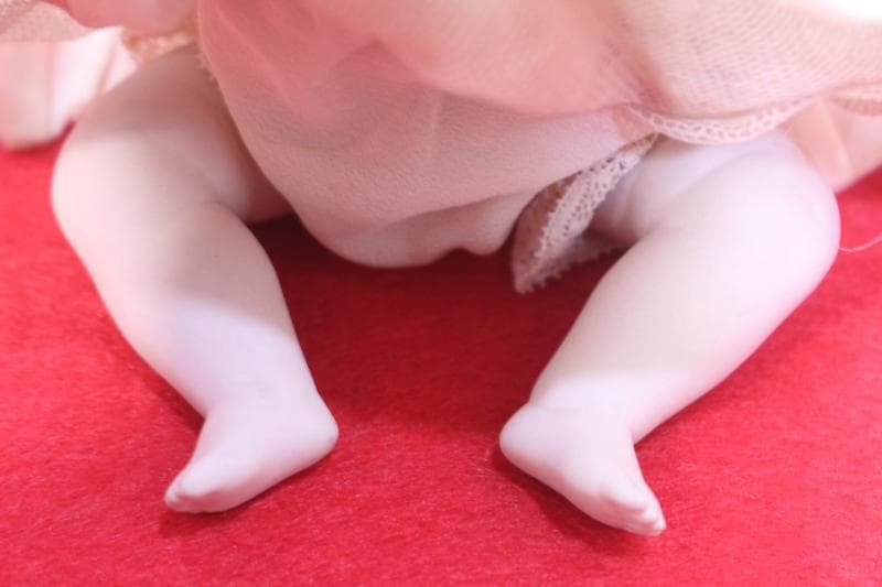 ◆ビスクドール　カワ(・∀・)イイ!!　高さ約13㎝◆アンティーク