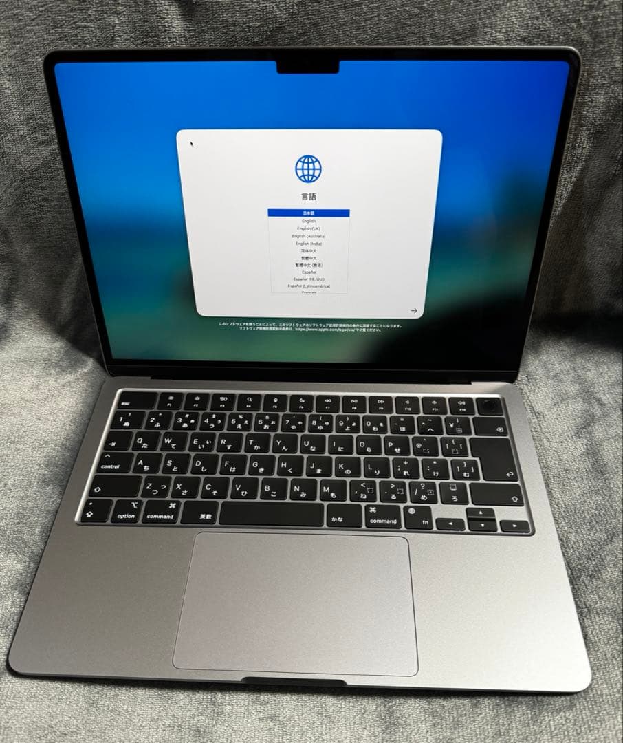 MacBook Air M3 13インチ 16GB 512GB JIS配列