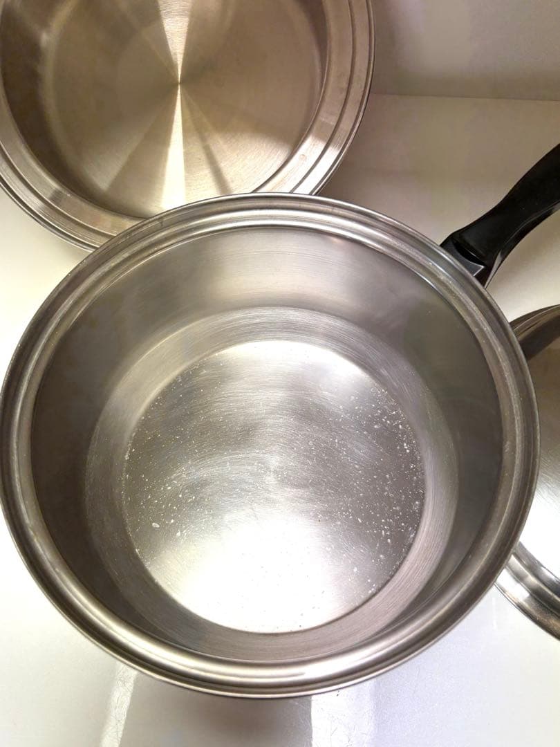 INKOR（インコア）*ステンレス製 片手鍋 スチーマー