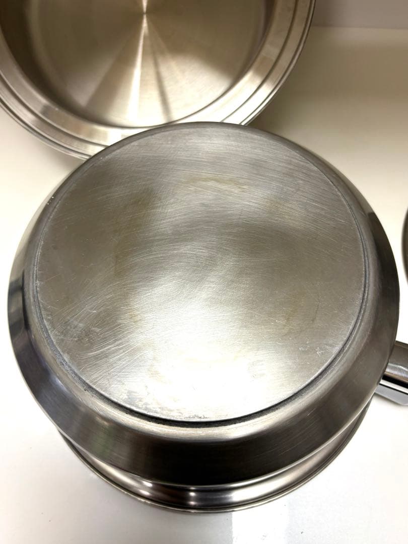 INKOR（インコア）*ステンレス製 片手鍋 スチーマー