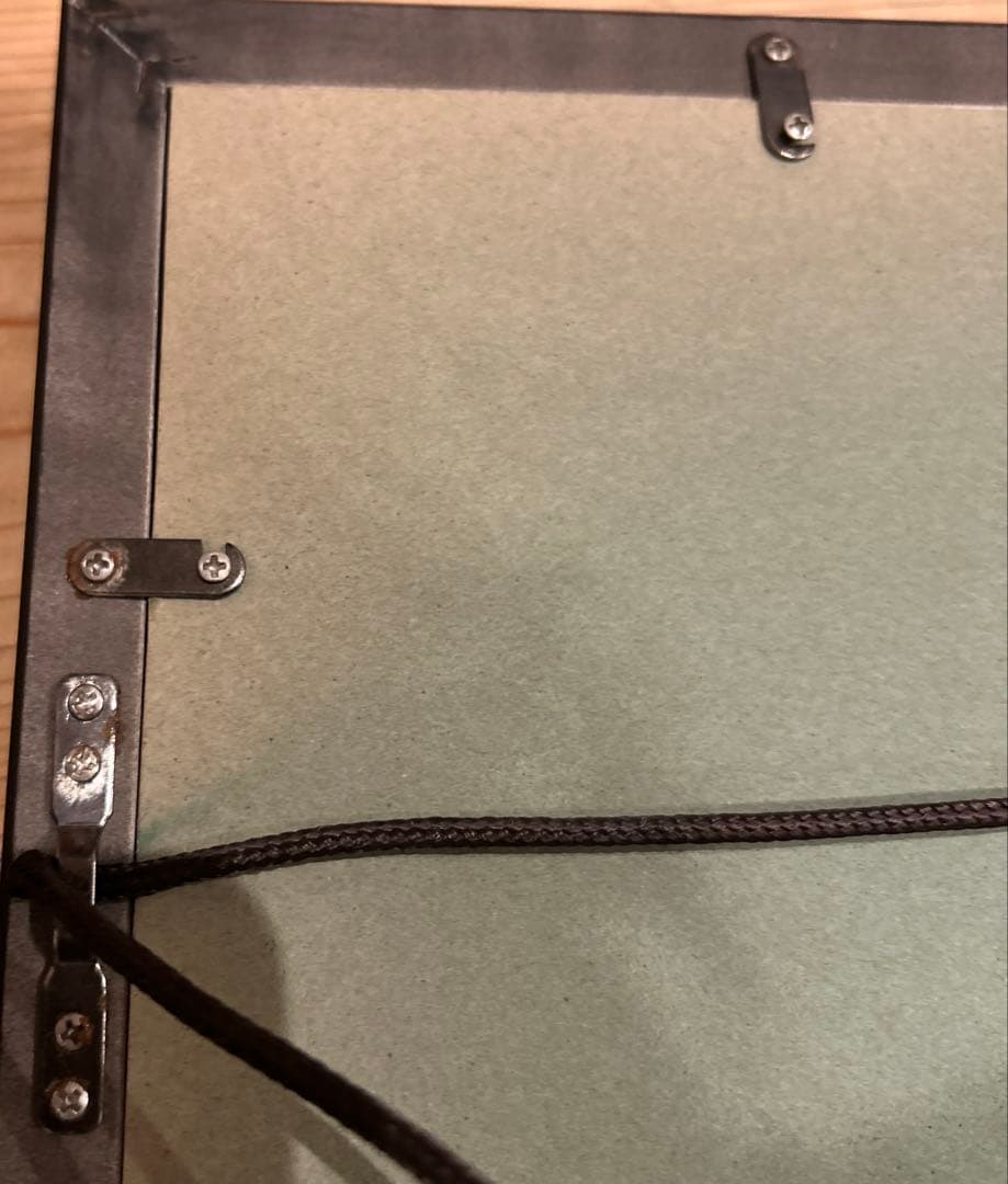 書道作品 木偏百字 額装 111cm 横長 和室インテリア 書作品　大型　黒