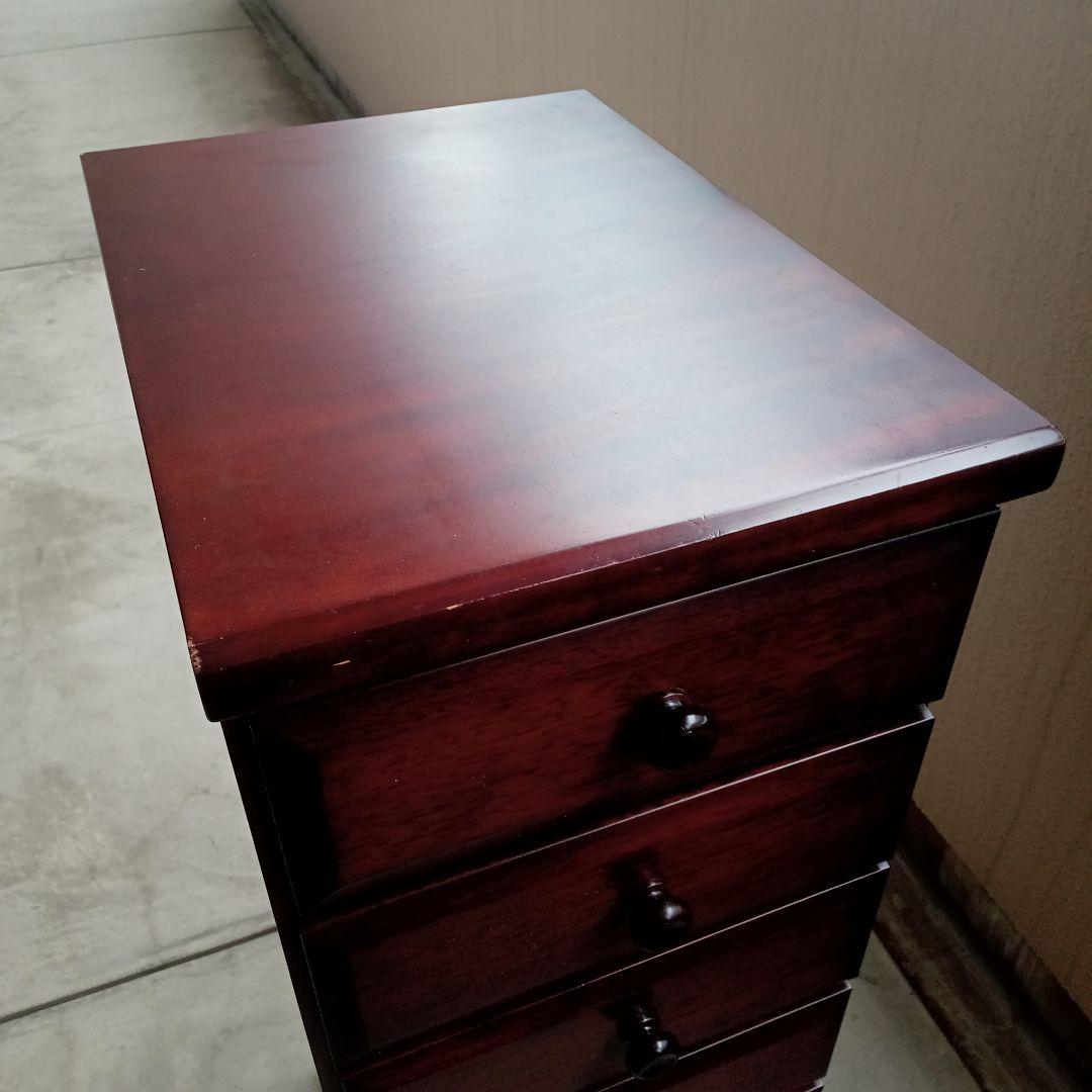 九州民芸家具 7段チェスト 整理箪笥 オリエンタル工芸 無垢材 スリム 希少