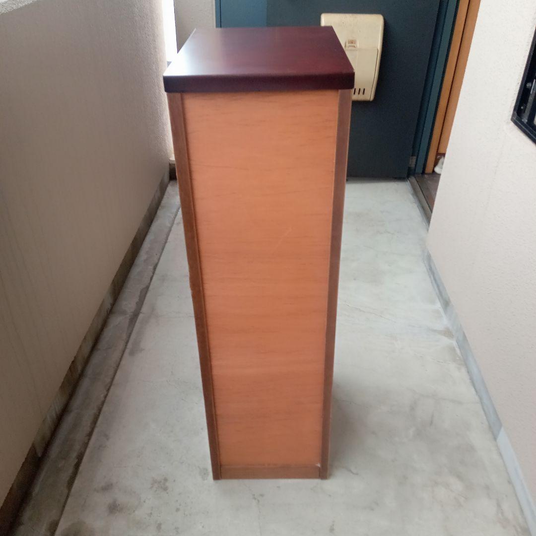 九州民芸家具 7段チェスト 整理箪笥 オリエンタル工芸 無垢材 スリム 希少