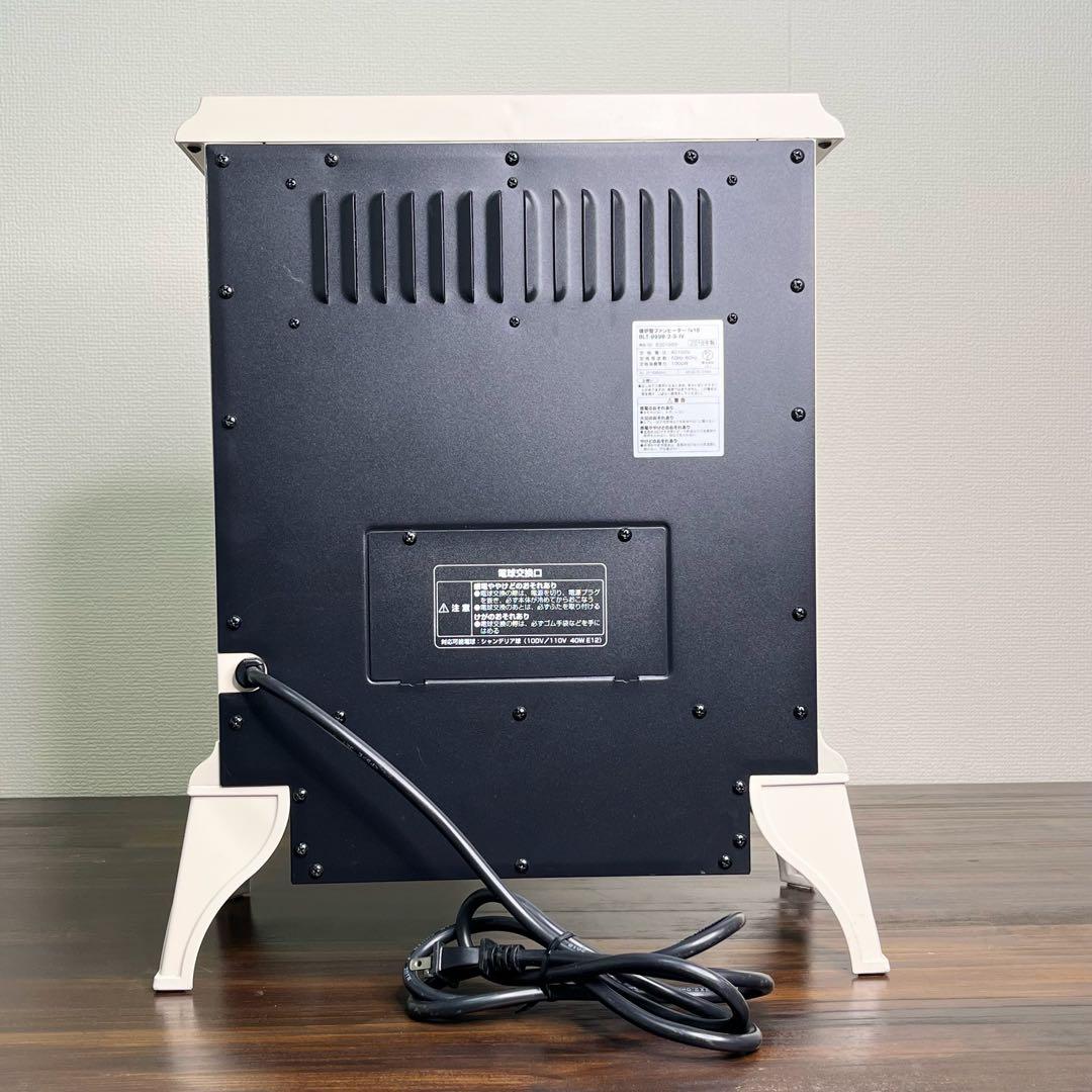 【美品・即日発送】ニトリ・電気ヒーター・BLT-999B-2-S-IVホワイト