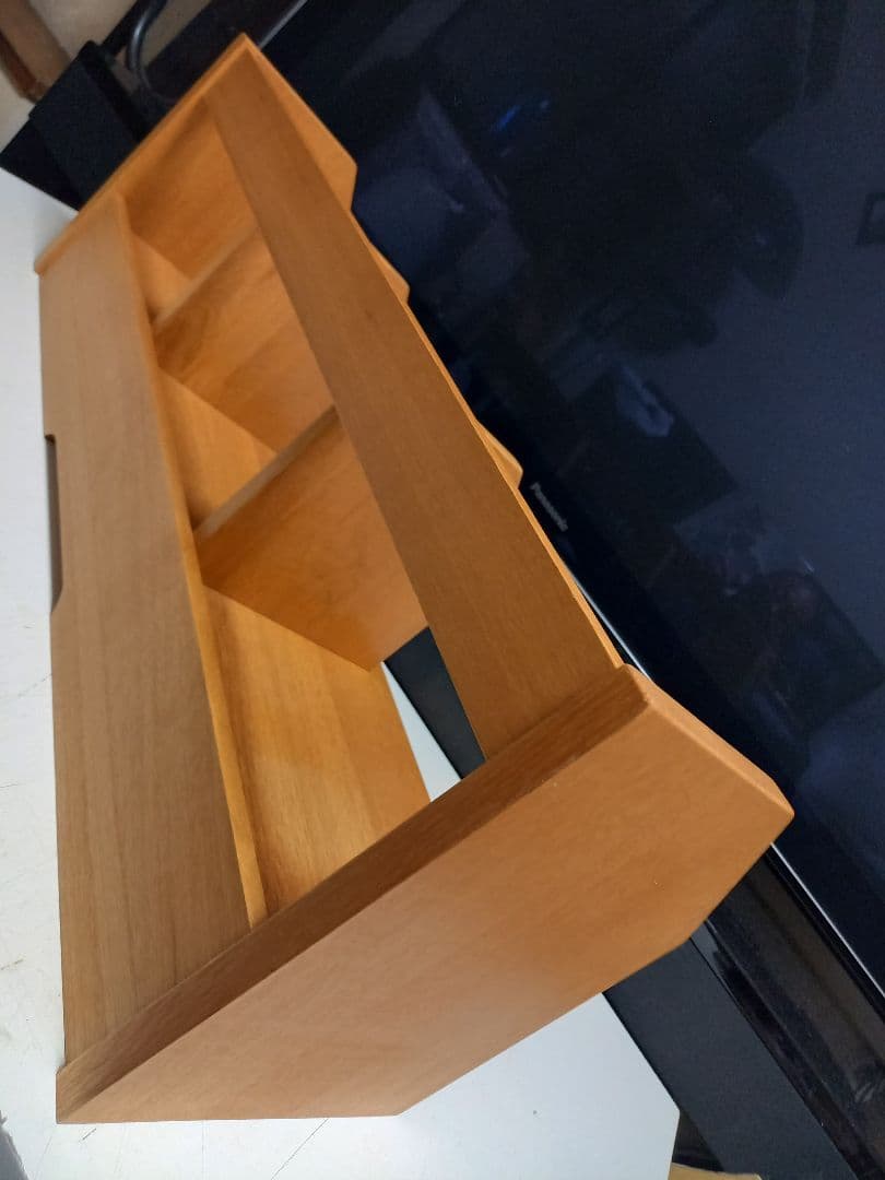 北欧モダン　ナチュラル　オーク　楢　無垢材　サイドラック　ブックシェルフ