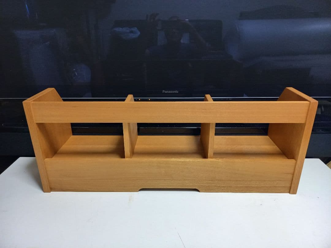 北欧モダン　ナチュラル　オーク　楢　無垢材　サイドラック　ブックシェルフ