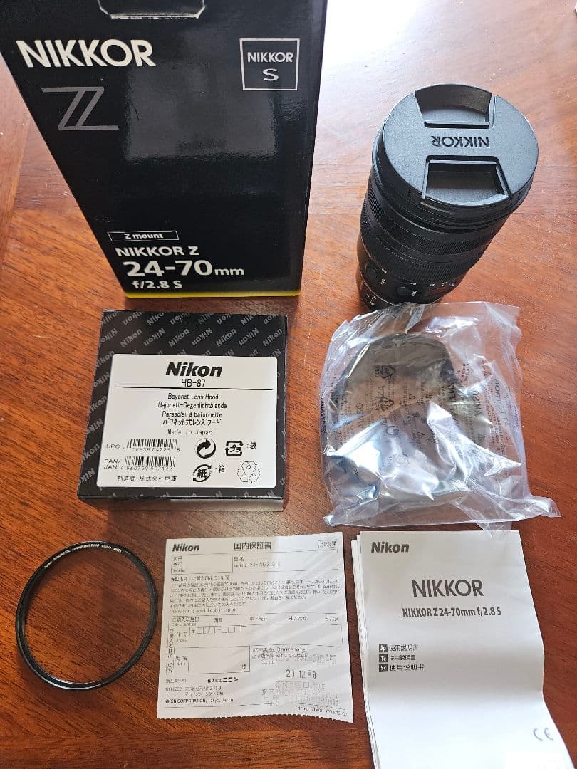 Nikon 24-70mm f/2.8 S レンズ ニコン