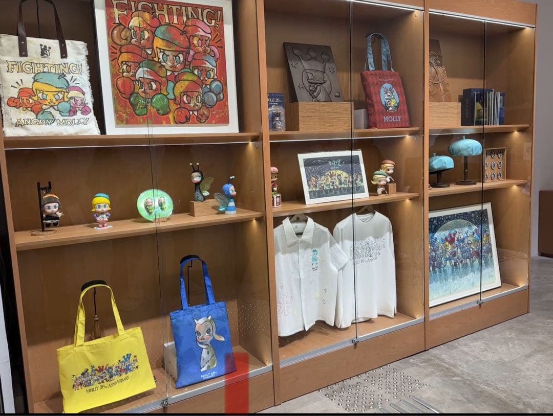 ぽいmolly20周年AngryMolly限定品 3点セット