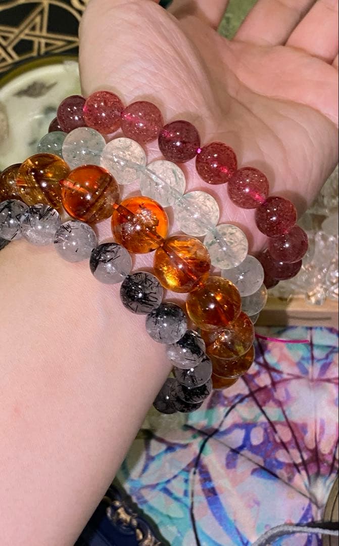 最高峰！復讐成就！やられたらやり返す 【超レア黒針水晶ブラックルチルクォーツ】