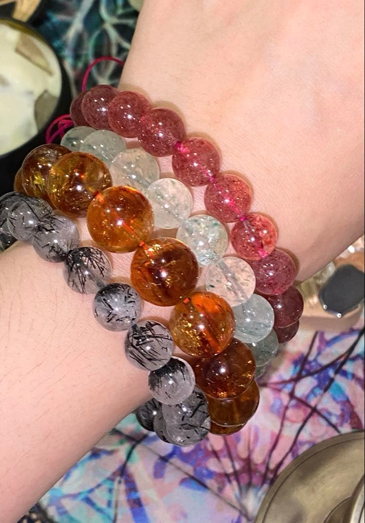 最高峰！復讐成就！やられたらやり返す 【超レア黒針水晶ブラックルチルクォーツ】