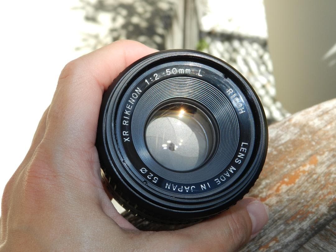 決算セール　RICHO XR RIKENON 50mm F2 L レンズ
