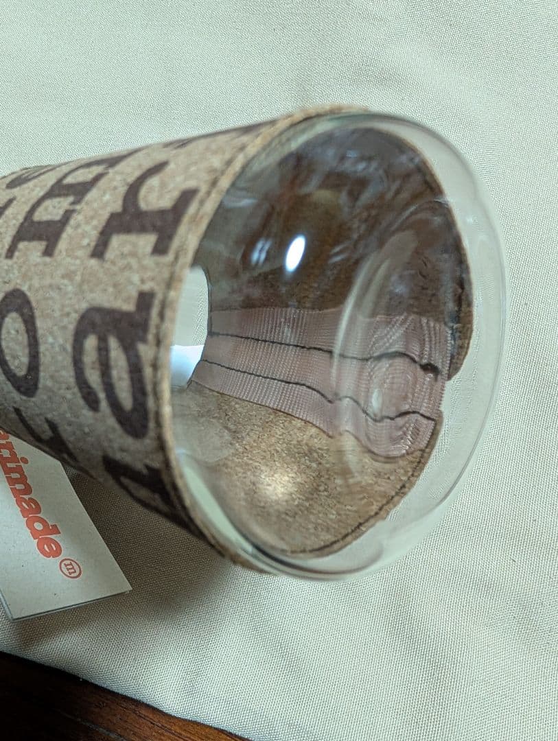 新品タグ付marimekkoマリメッコ　ガラス瓶　携帯用水筒　耐熱　¥7,920