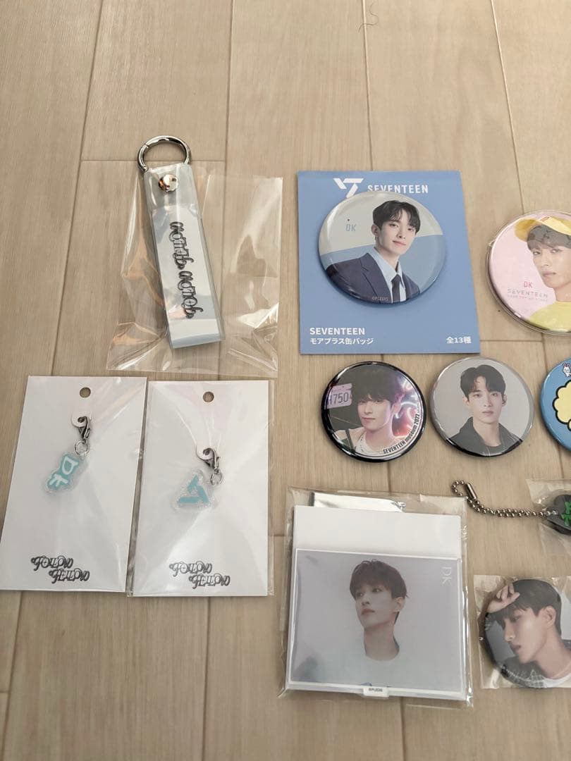 SEVENTEEN DK 缶バッジ アクスタ 25セット
