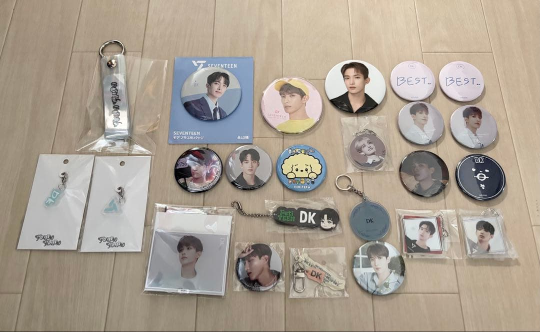 SEVENTEEN DK 缶バッジ アクスタ 25セット