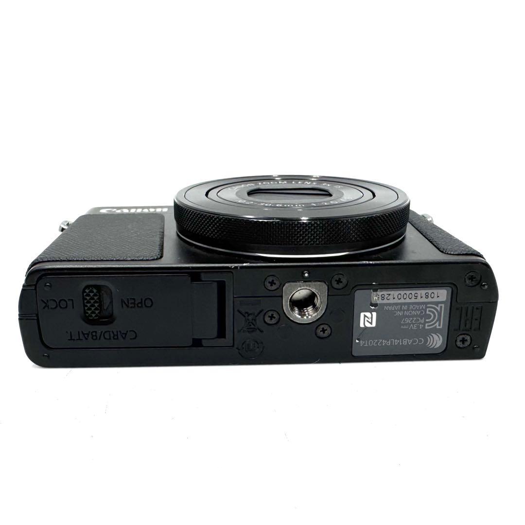 美品 Canon キャノン PowerShot G9X コンデジ ブラック