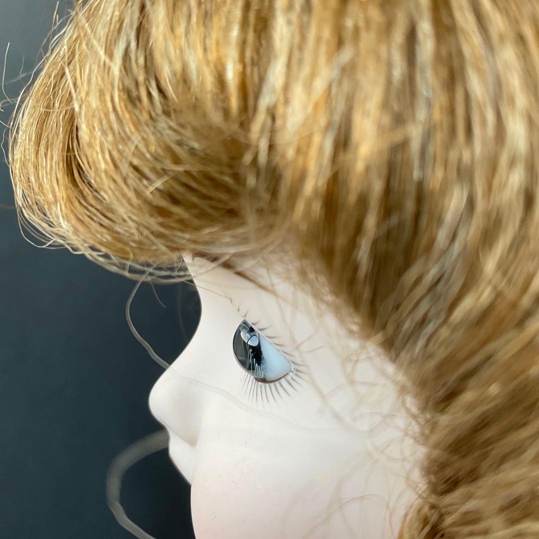 マルセルドールヘッドリプロ　ビスクドールヘッドショルダー付き（パーツ）リプロ