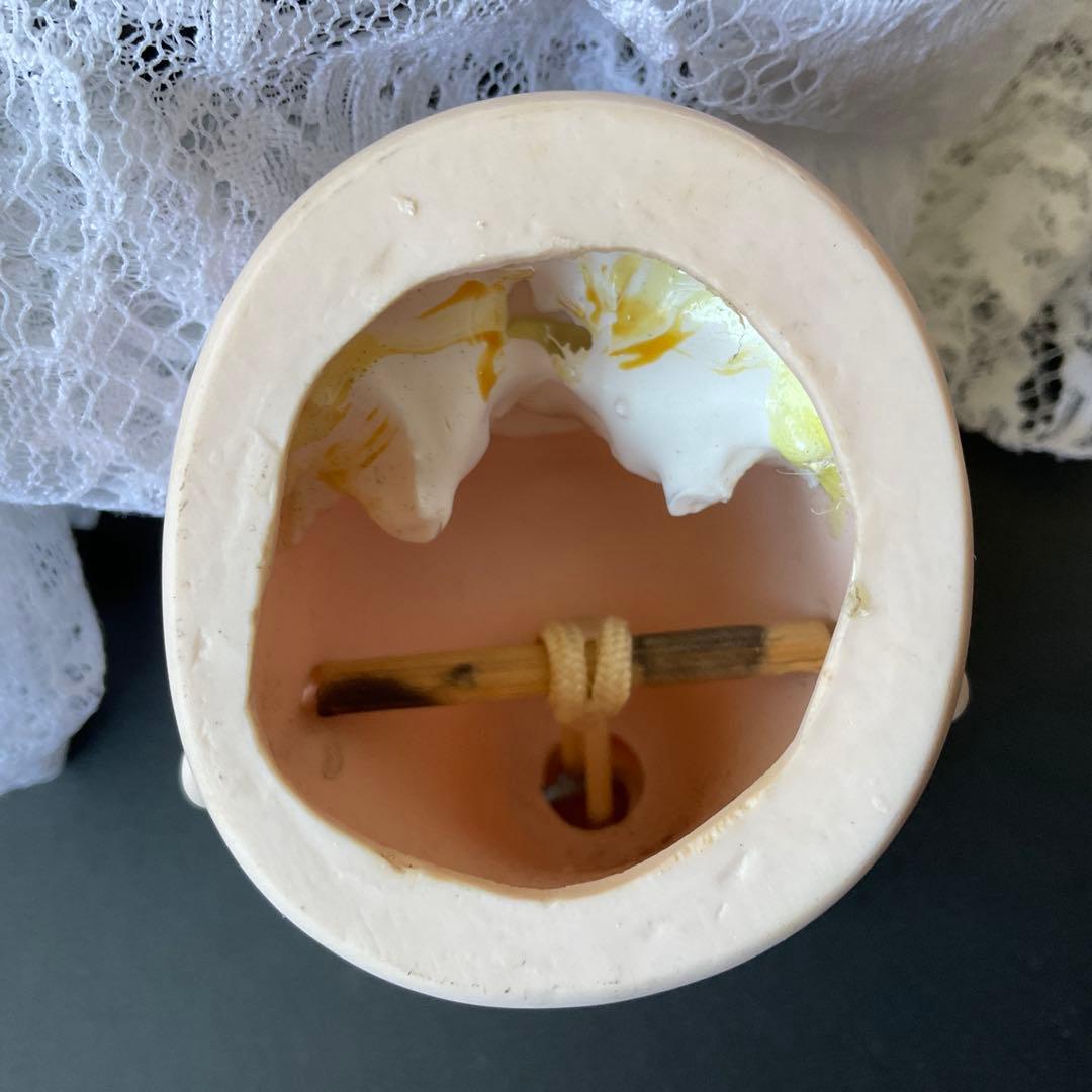 マルセルドールヘッドリプロ　ビスクドールヘッドショルダー付き（パーツ）リプロ