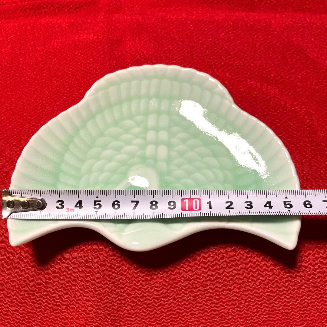 有田焼　鶴型変形銘々皿　5枚セット