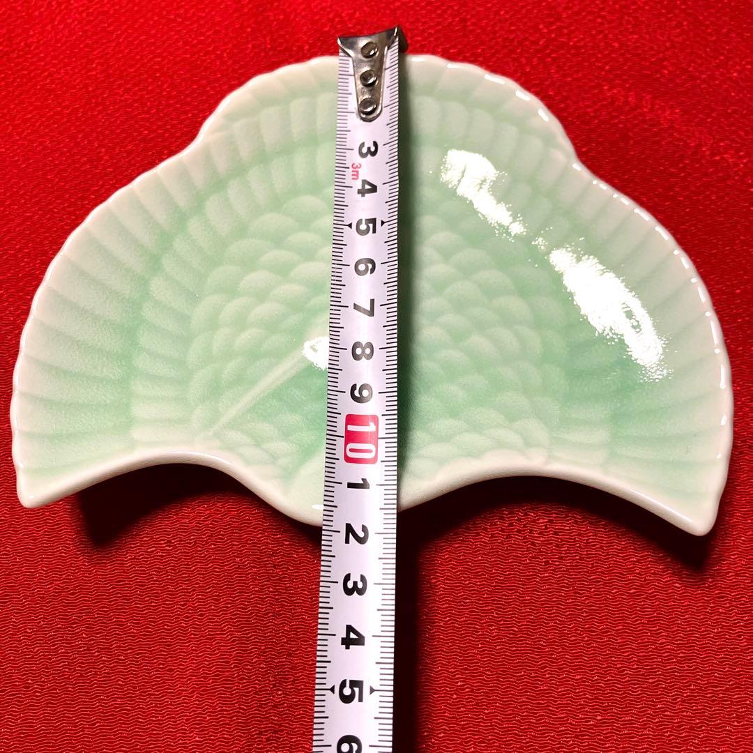 有田焼　鶴型変形銘々皿　5枚セット