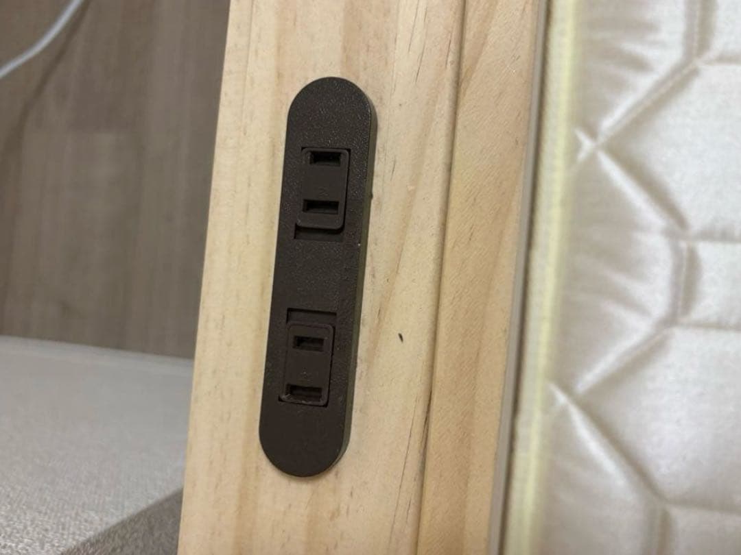 セミダブルベッド　フレームマットレスセット