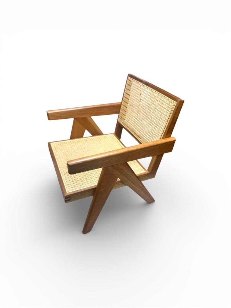 ピエール・ジャンヌレ リプロダクト ダイニングチェア アームチェア 美品