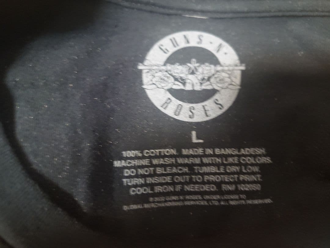 GUNS N' ROSES Tシャツ Lサイズ