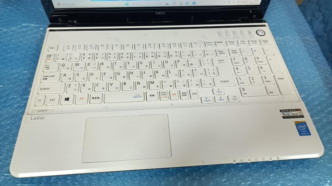 Blu-rayノートパソコンNEC Core i5 SSD128Gメモリ8G