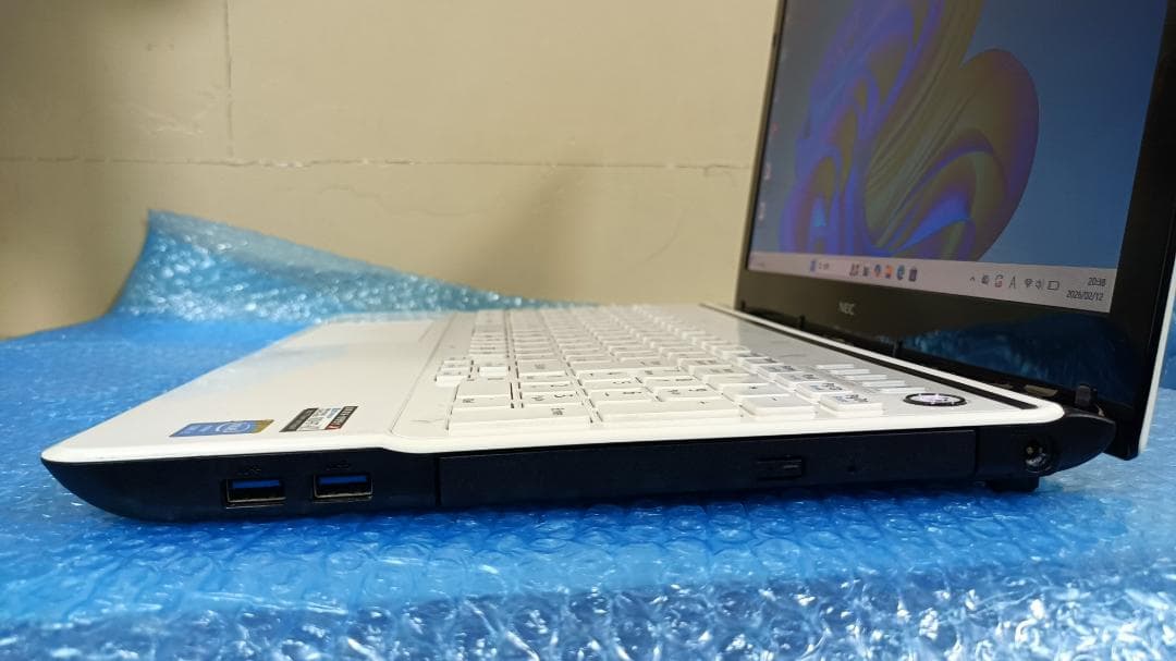 Blu-rayノートパソコンNEC Core i5 SSD128Gメモリ8G