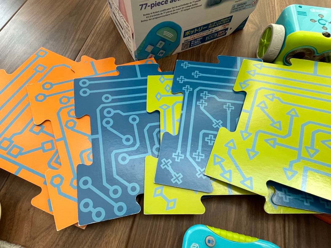 ボットリー　プログラミングロボット　幼児向けプログラム