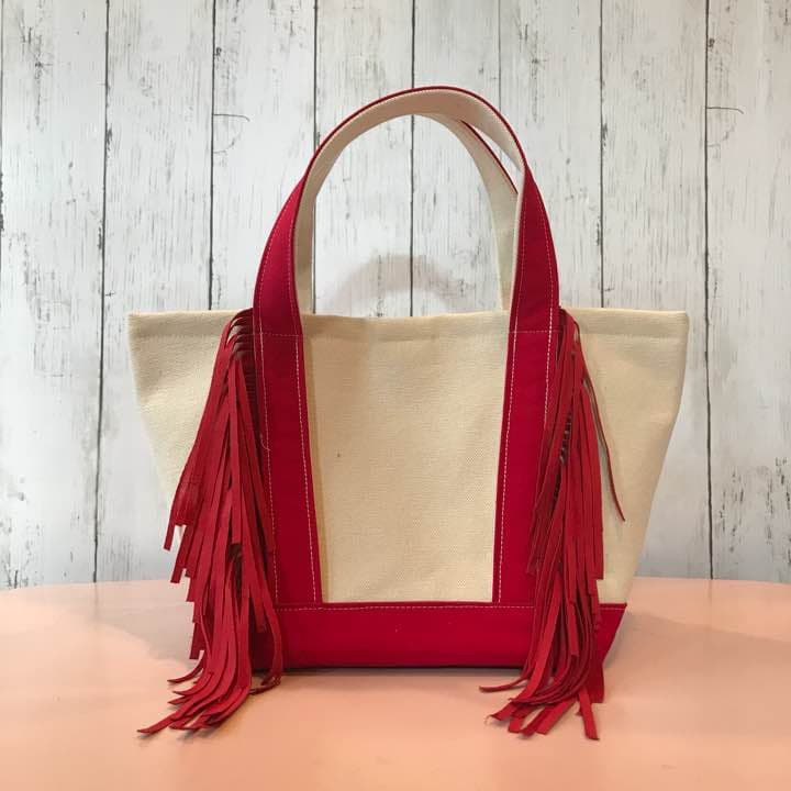 トートバッグ フリンジバッグ